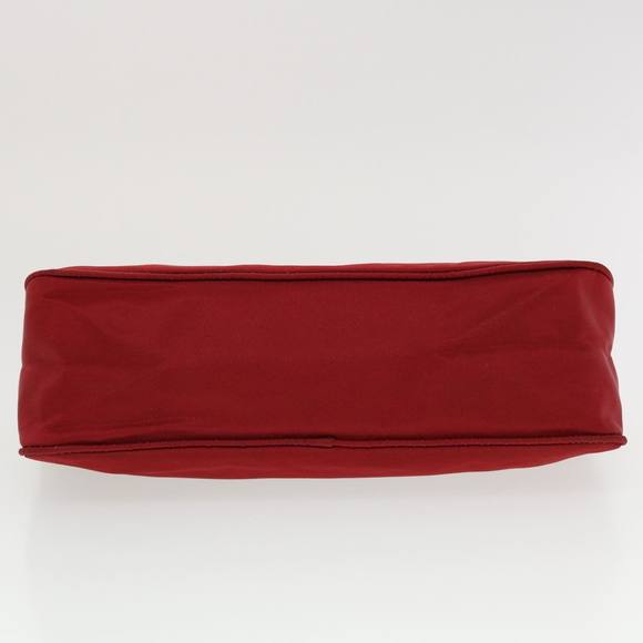 PRADA Accessory Pouch Nylon Red Auth 44108 - Picture 5 of 16